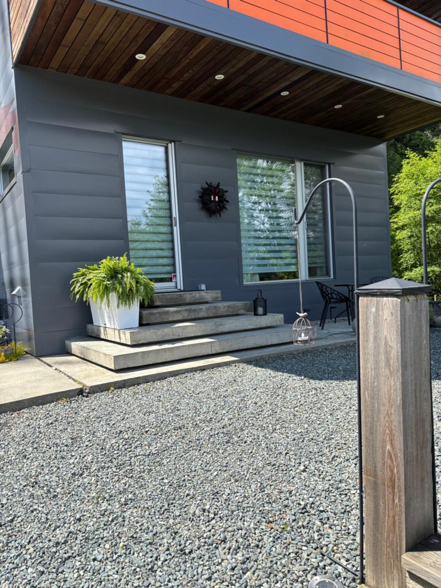 Ferienwohnung The Cube Cowichan Bay Exterior foto